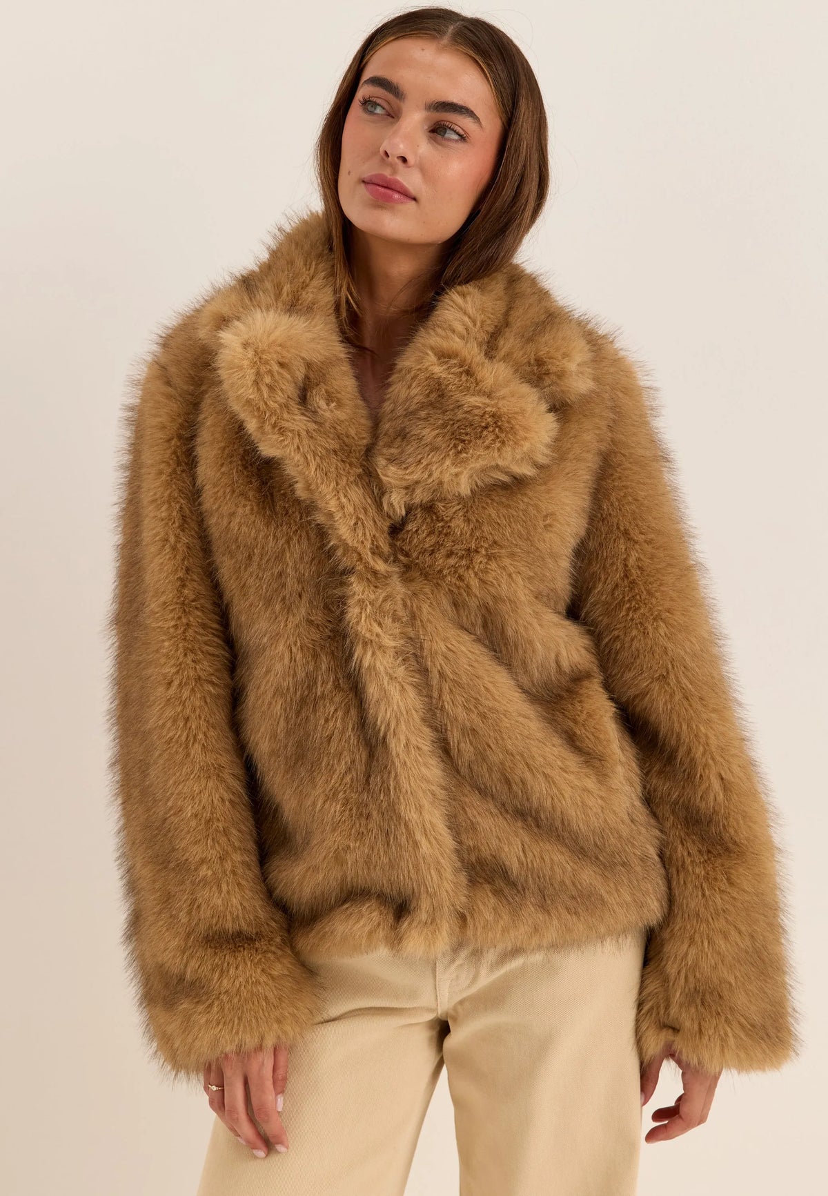 Faux Fur Jacket