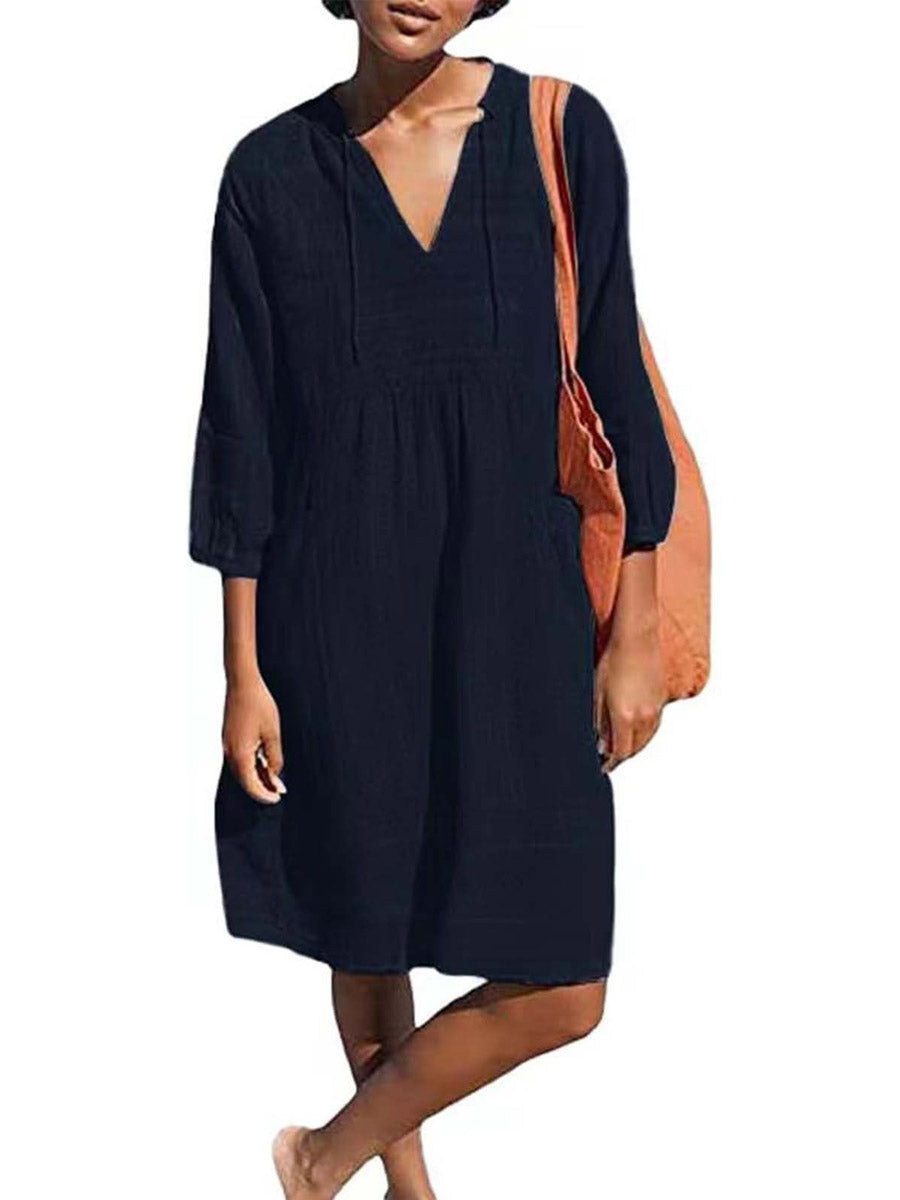 Elegant Dress in linen, Best Value