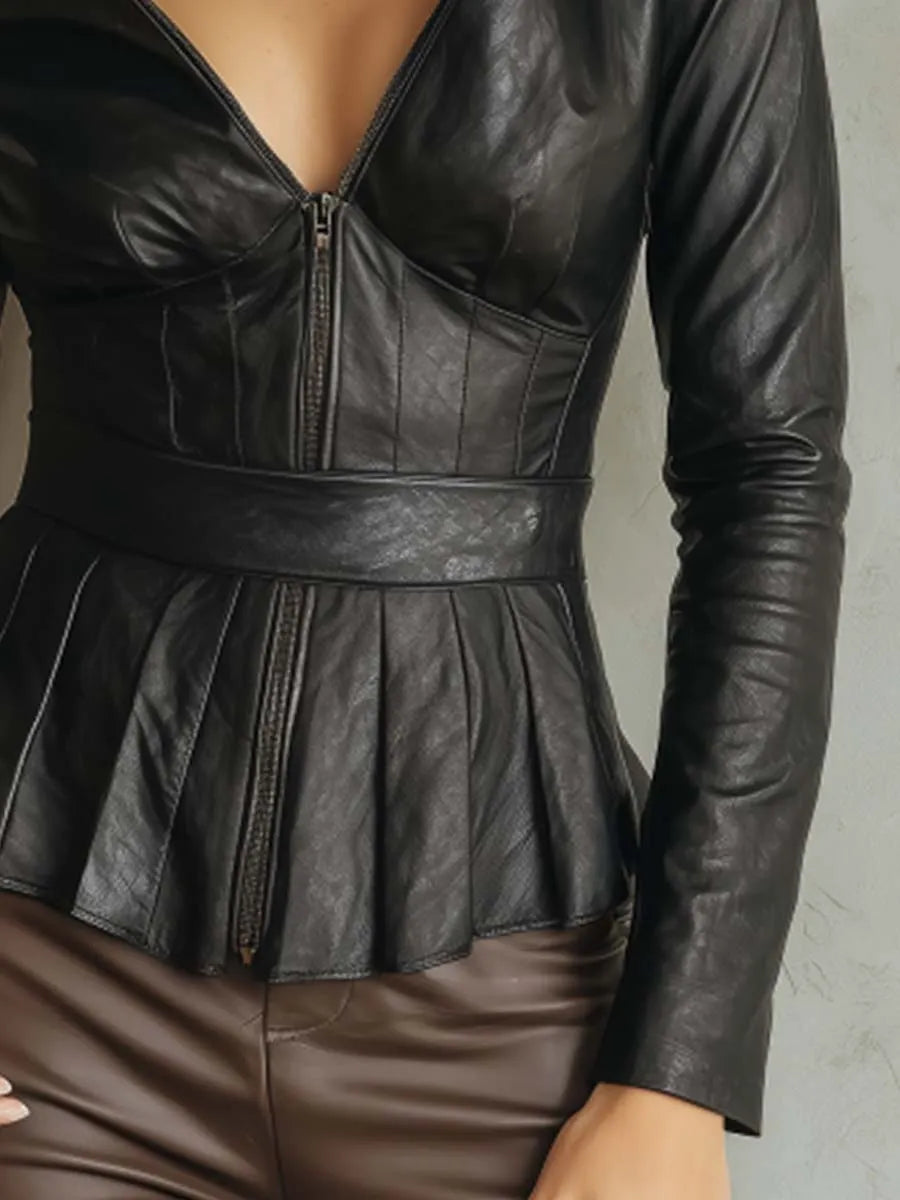 Retro Jacket in soft, Designer Aesthetic