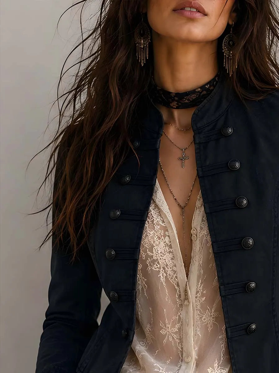 Vintage Jacket in denim, Affordable Luxury