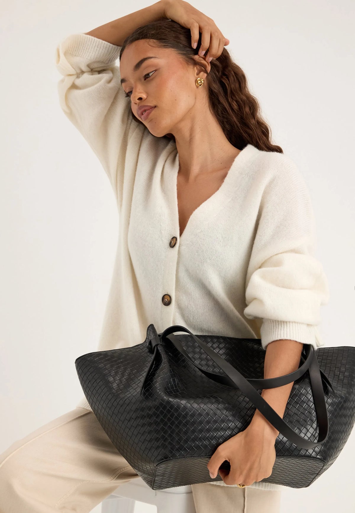 Braided Tote Bag