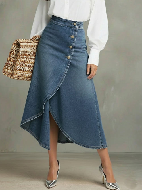 Skirt with denim – Smart Price