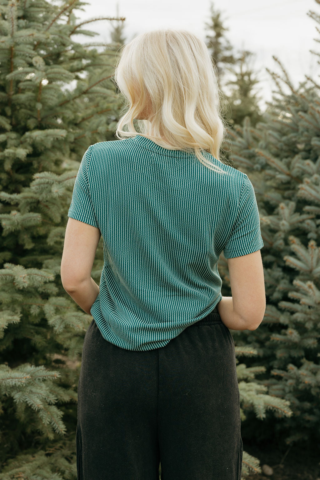 Boone Top-Emerald