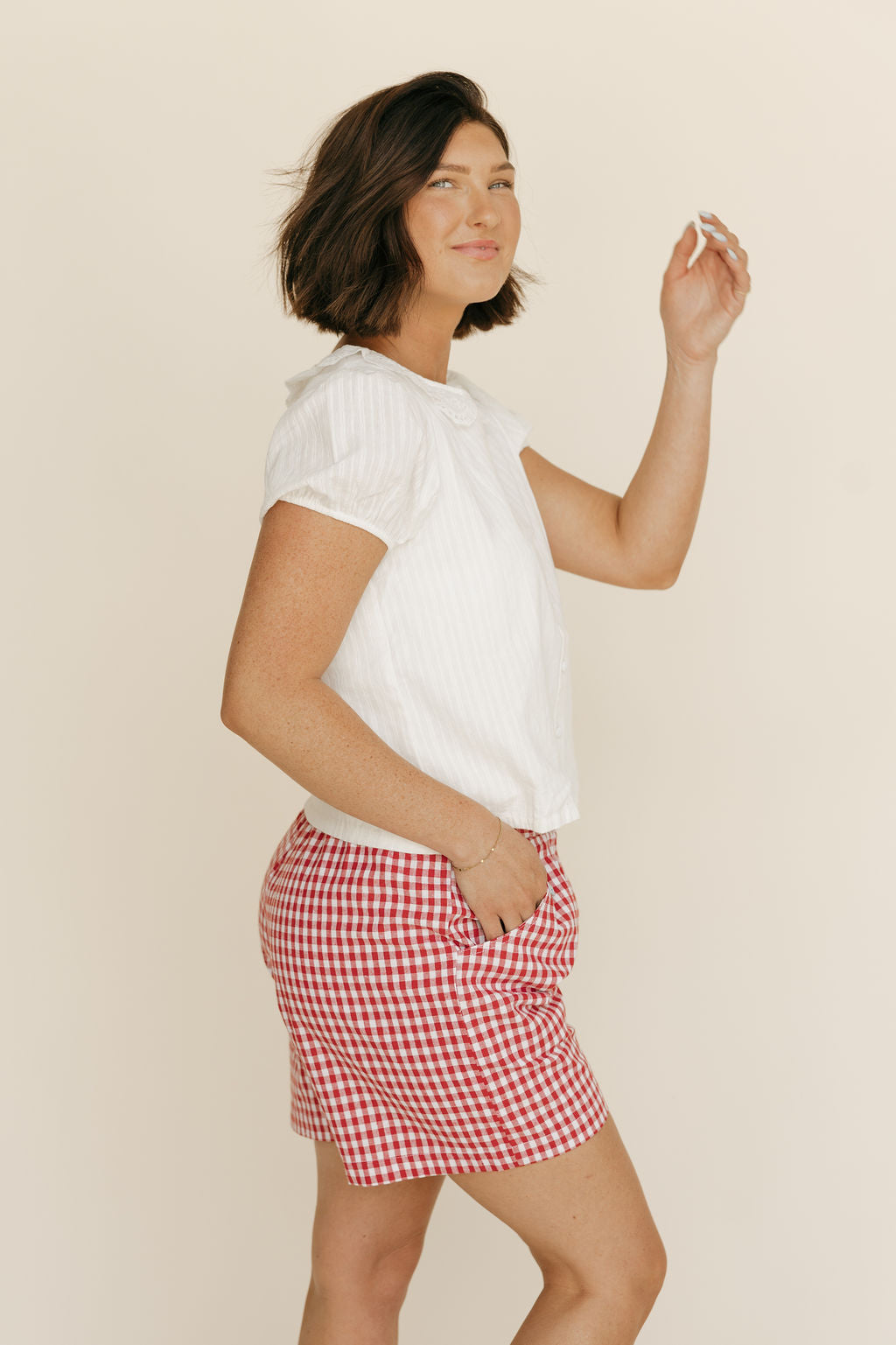 Darlene Top-White