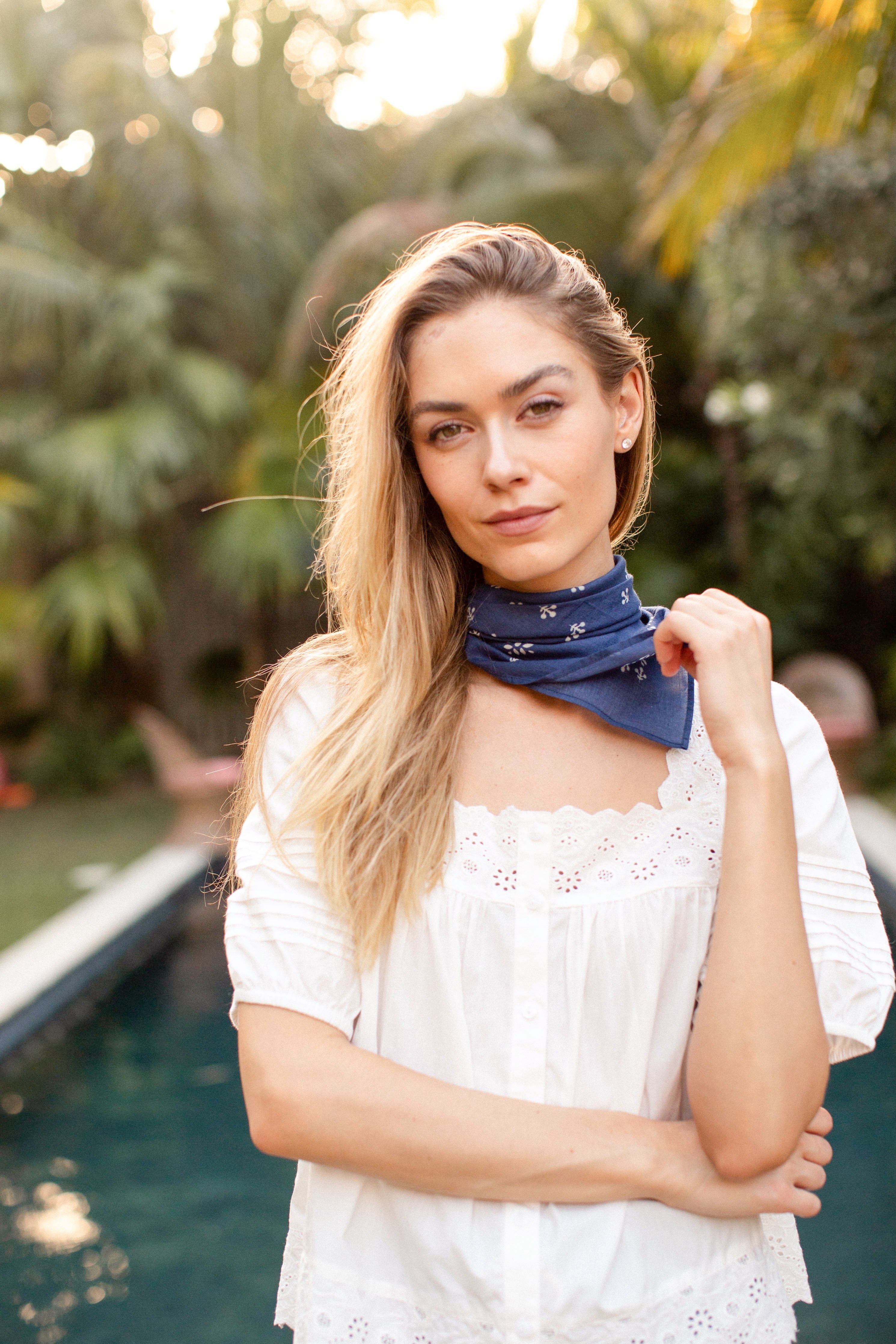 Liza Top - Shell Schiffli