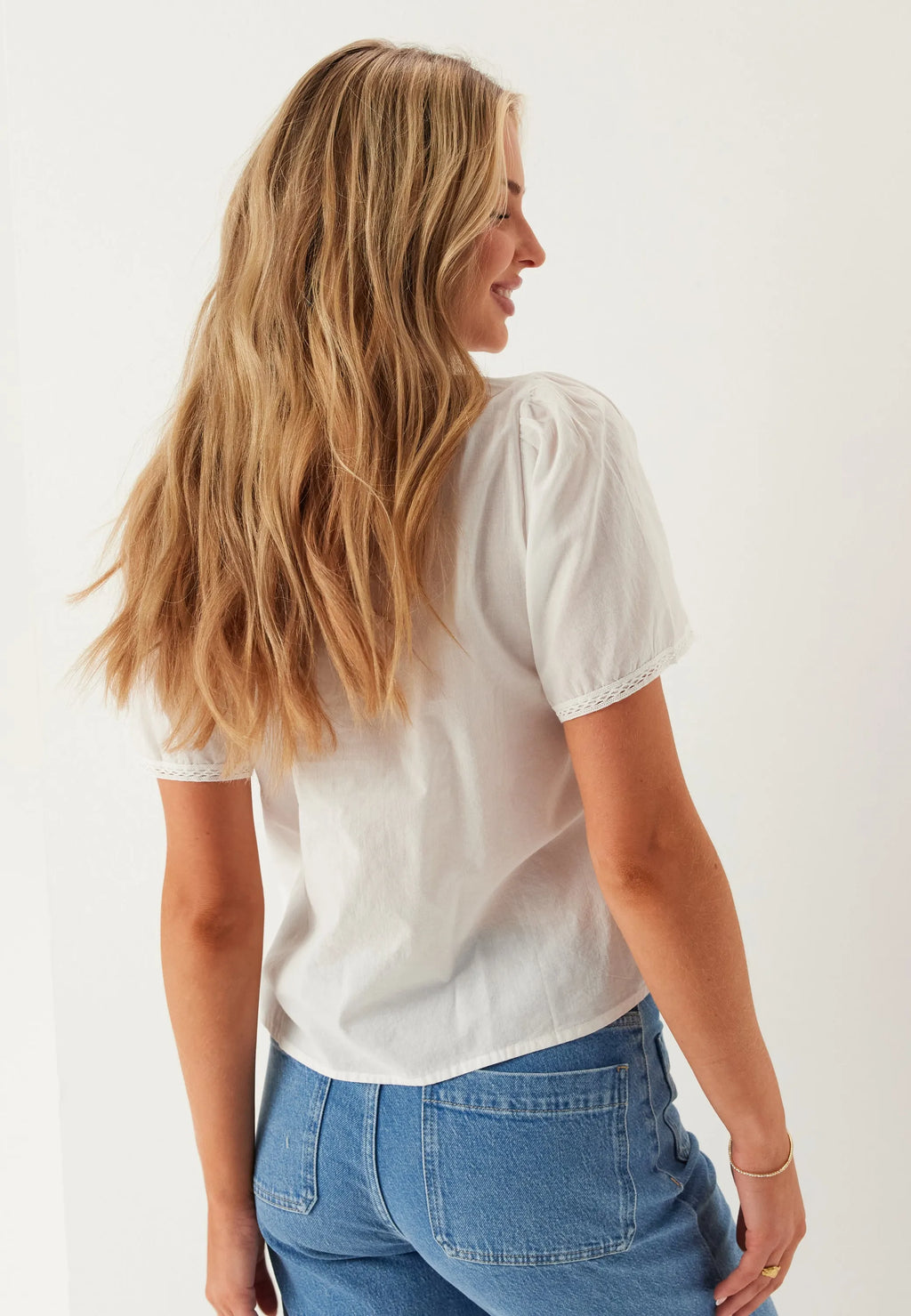 Pleated Detail Blouse