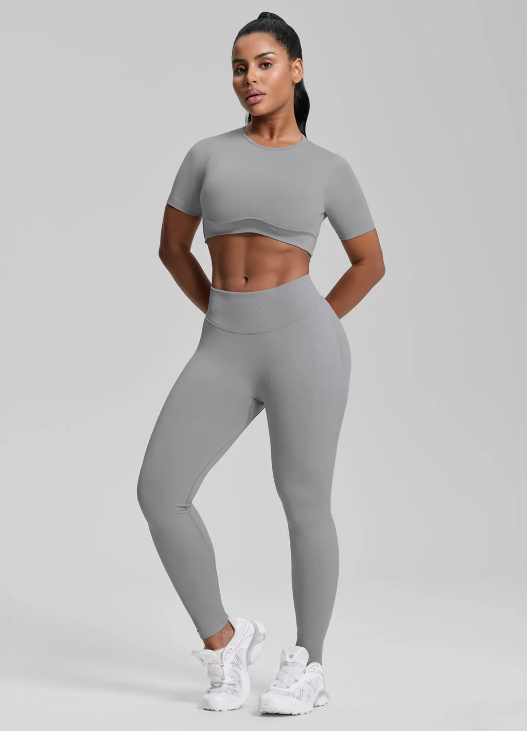 Sculpt High-Waisted Butt-Lifting Leggings with Tummy Control for Shaping and Training