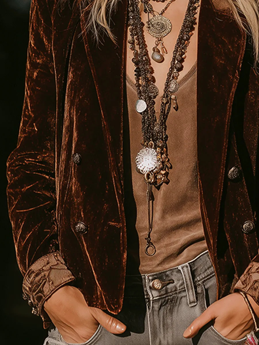 Affordable Luxury: Bohemian Blazer