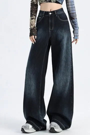 Relaxed Fit Floor Length Jeans