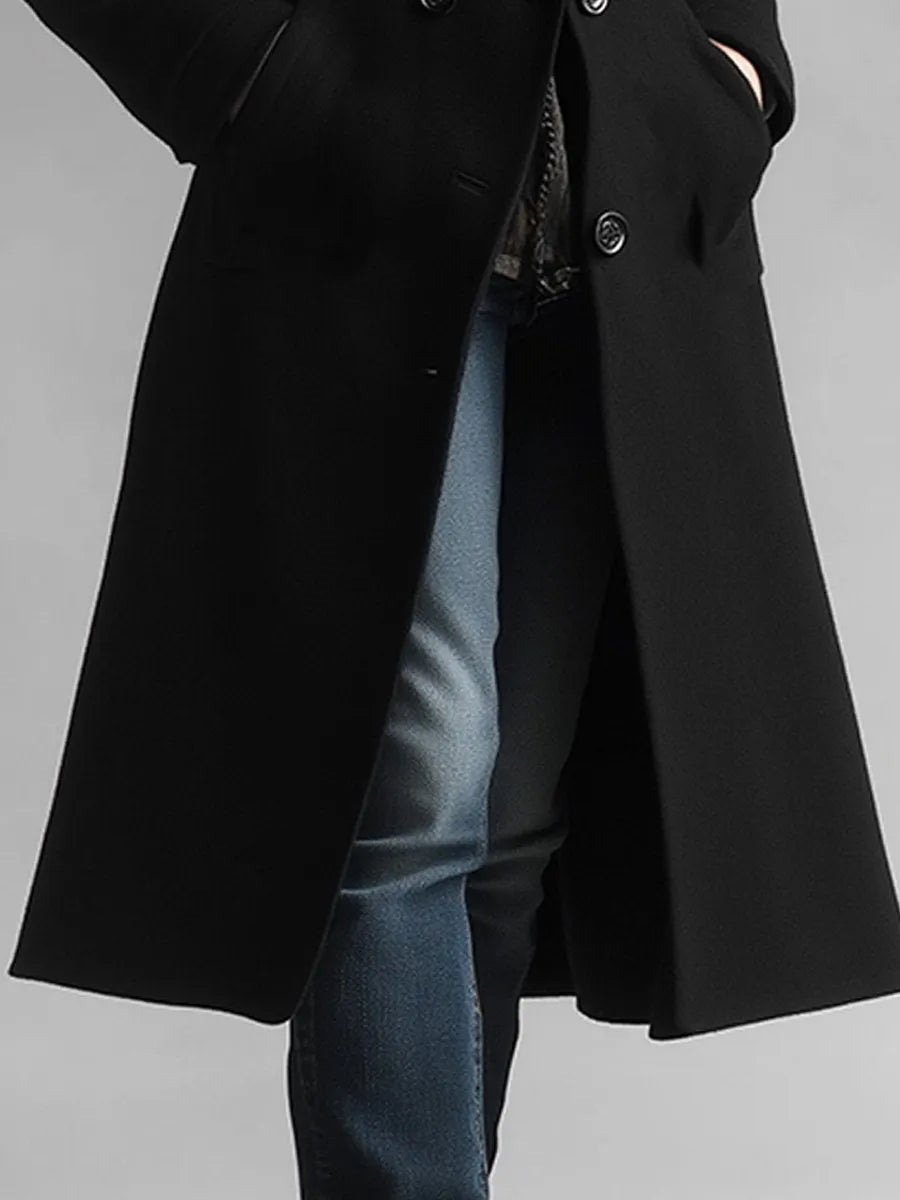 Classic Coat in wool, Premium Look