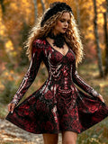 Gothic Mini Dress – Halloween Trend