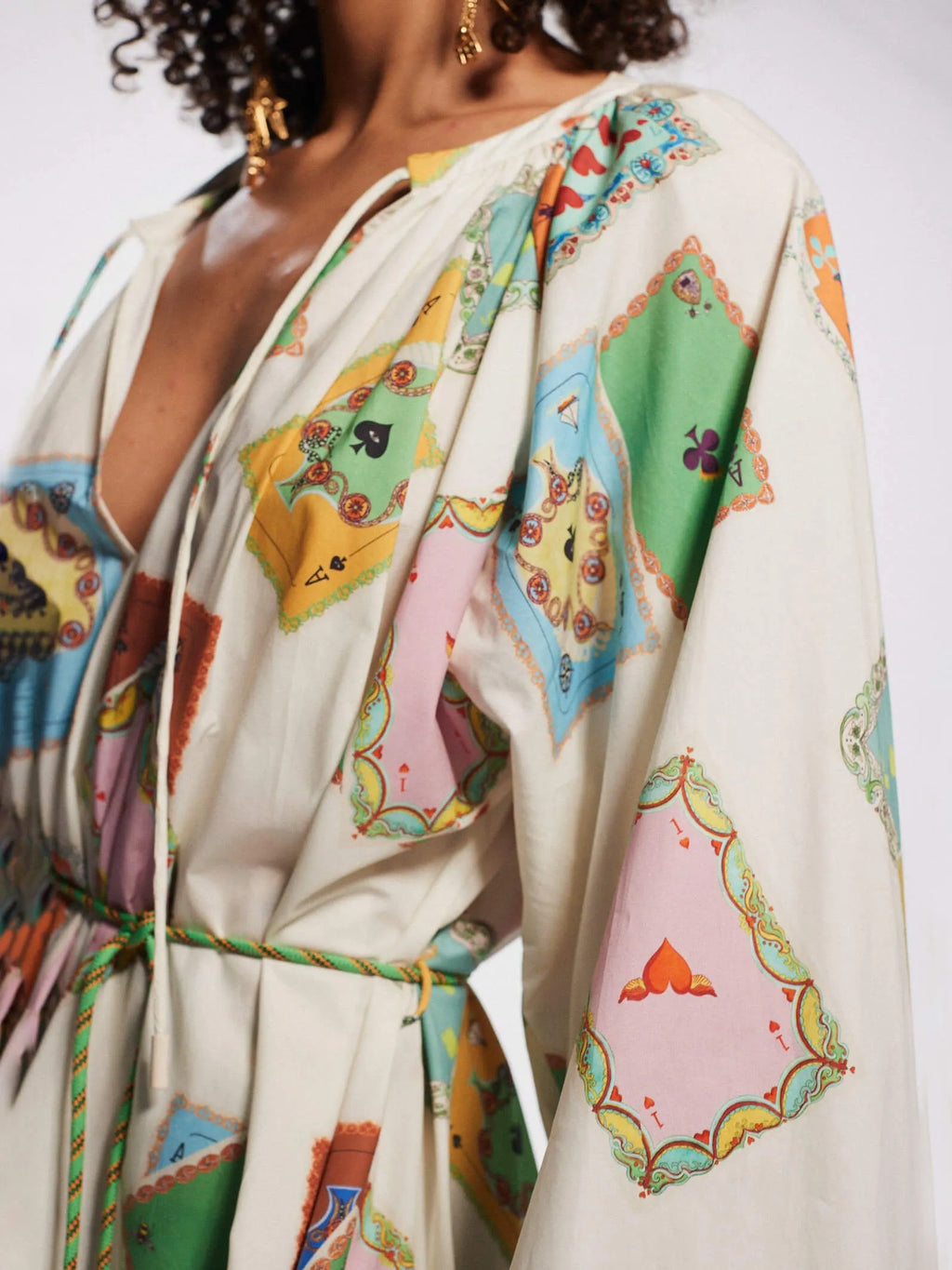 Unique Art Print Bubble Graceful Long Sleeve Versatile Mini Dress