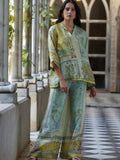 Flair Fusion Flowers Pants Set