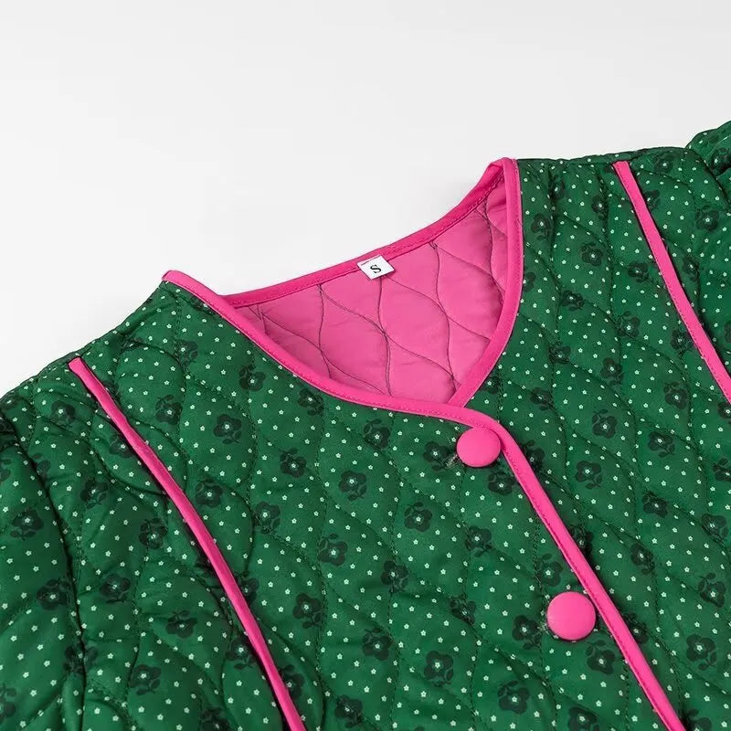 Green Life Pink Bow Jacket