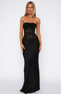 Noir Lace Maxi Dress