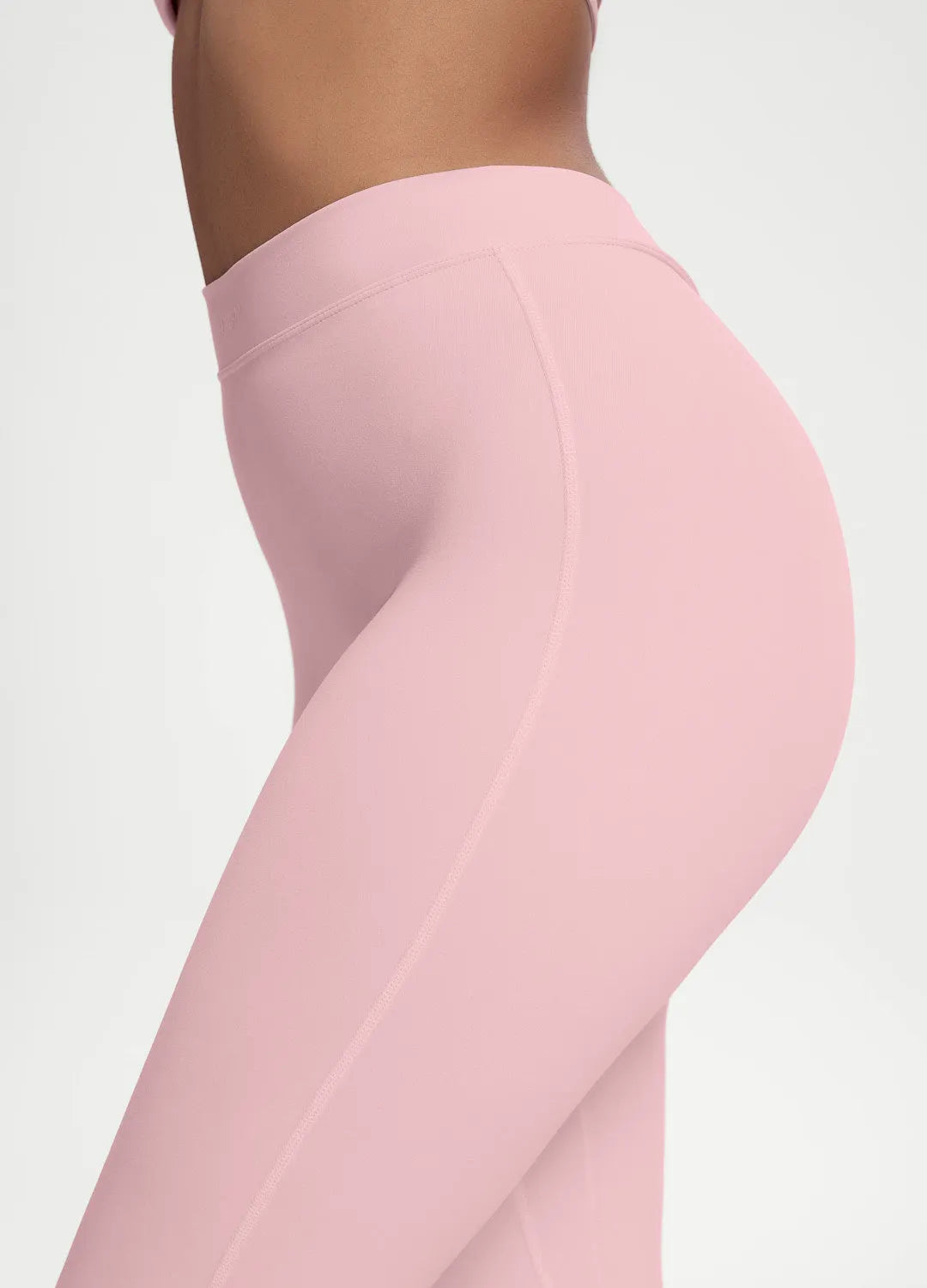 Ruched-Back Flared Leggings