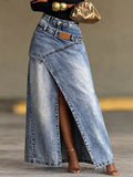 Skirt with denim – Premium Look