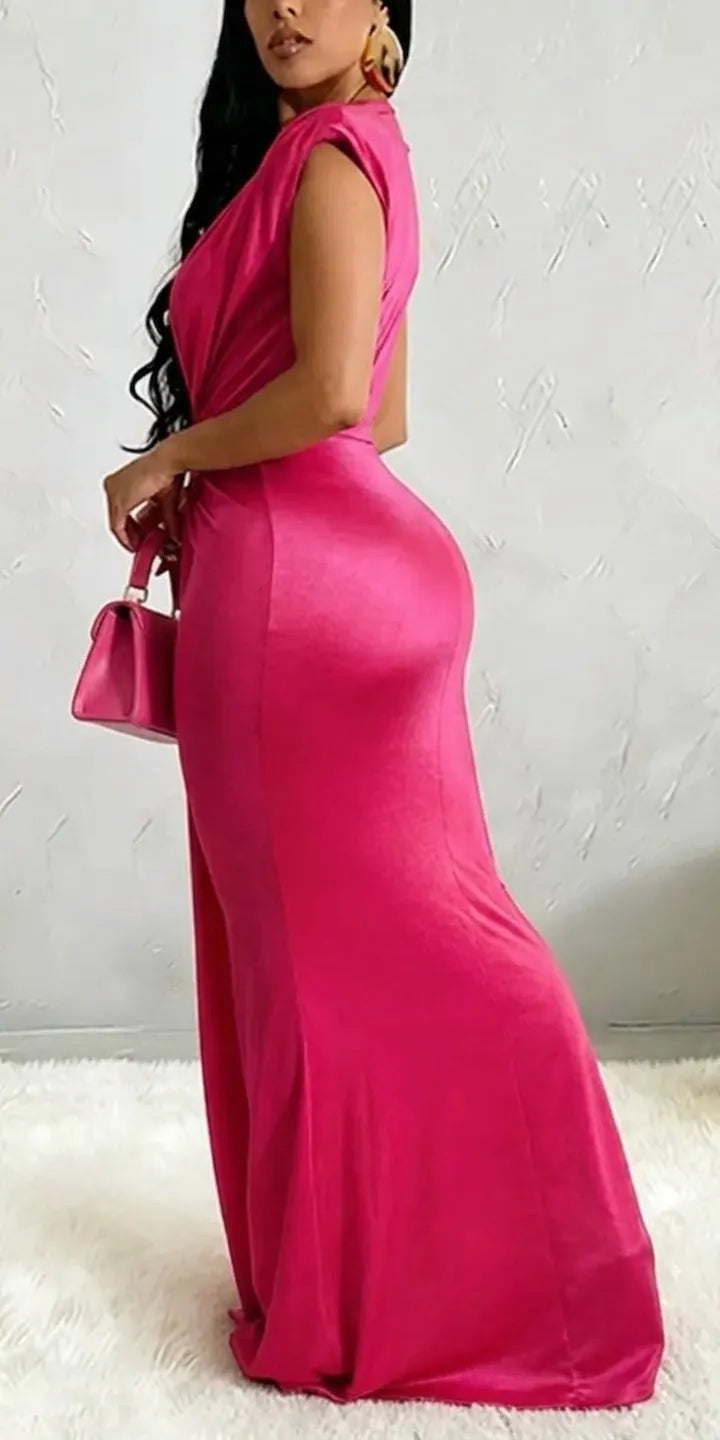 Valentina Ruffle Maxi Dress