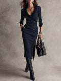 Affordable Luxury: Retro Midi Dress