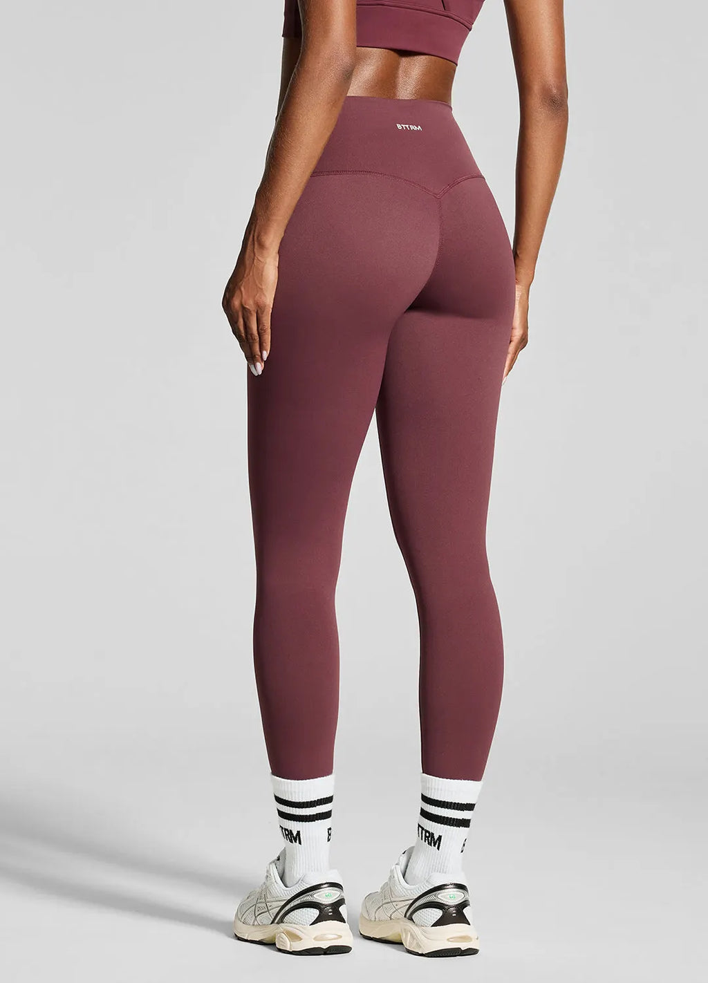 Flattering High-Waisted ⅞-Length Leggings