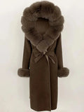 Elegant Warm Wool Blend Overcoat