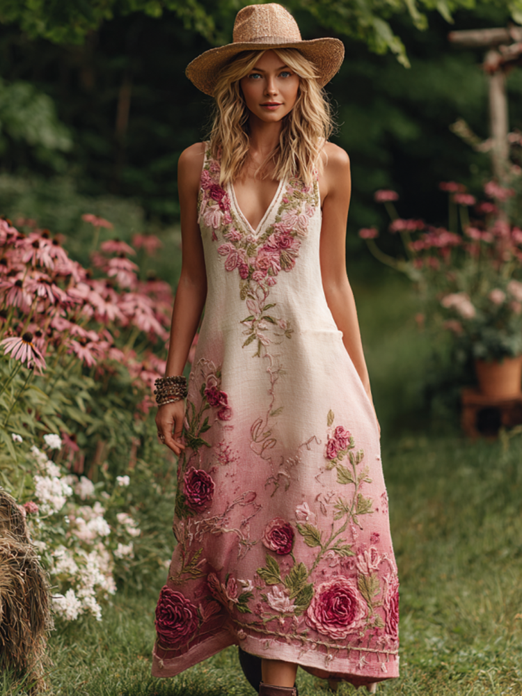 Elevated Maxi Dress – Retro, Everyday Luxury