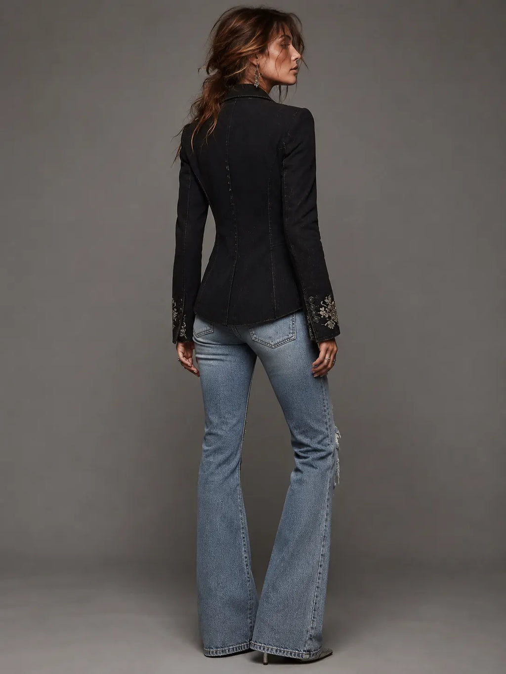 Boho Blazer in denim, Best Value