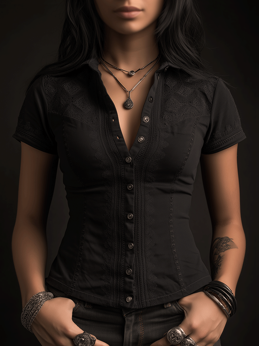 Gothic Shirt – Halloween Trend