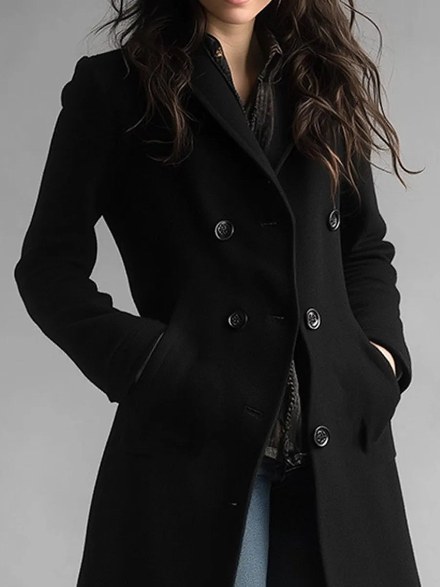 Classic Coat in wool, Premium Look