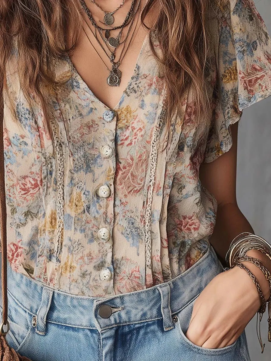 Blouse with linen – Smart Price