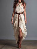 Maxi Dress with chiffon – Designer Aesthetic