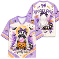Chaotic Club Spooky Candy Bucket Ghost Raccoon Halloween Mesh Jersey