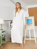First Bloom Cotton Ruffle Maxi Dress - Ivory