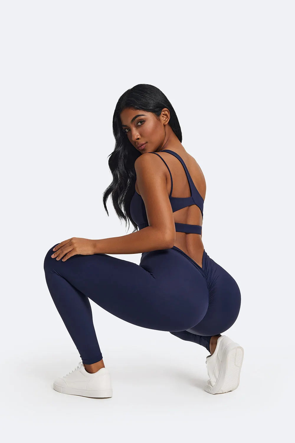 Flattering Ruched High-Waisted Leggings