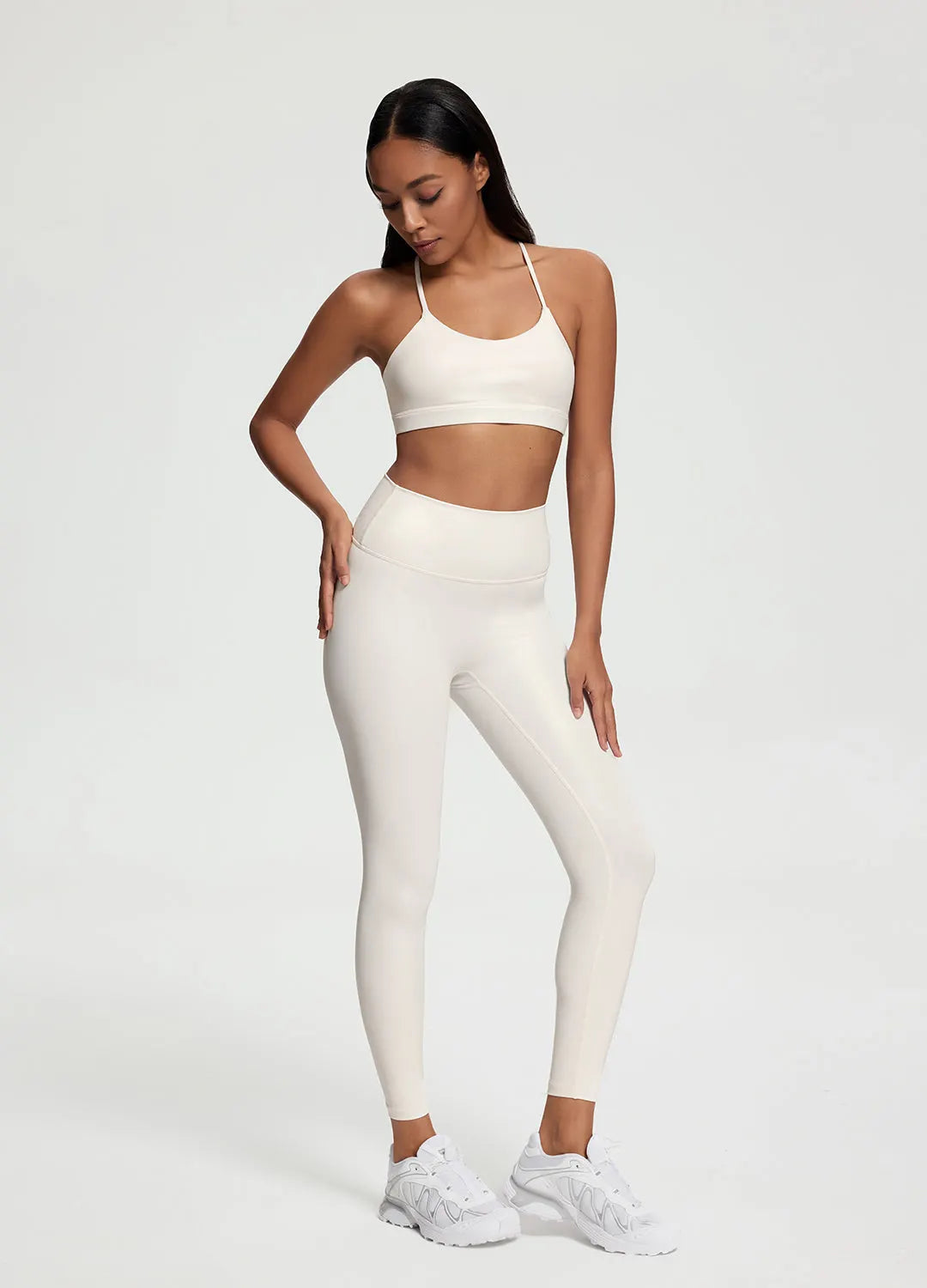 Premium Faux Leather 7/8-Length Leggings