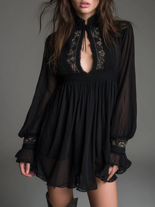 Bohemian Mini Dress for Every Day – Budget-Friendly