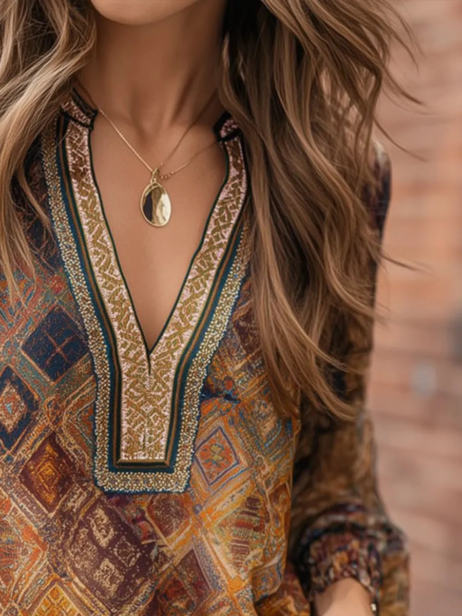 Elevated Blouse – Retro, Worth Every Penny