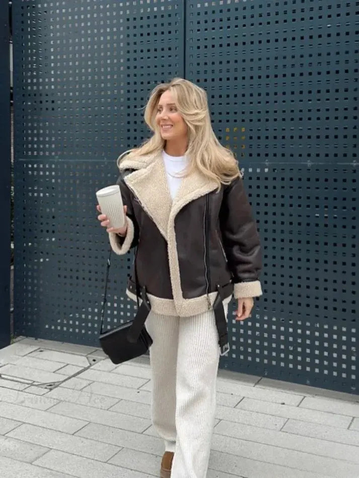 URBAN COZY AVIATOR JACKET