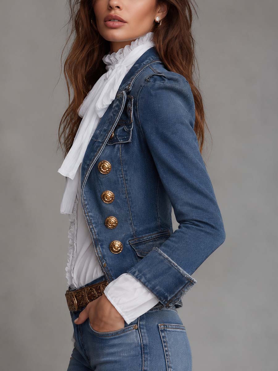 Blazer with denim – Premium Look