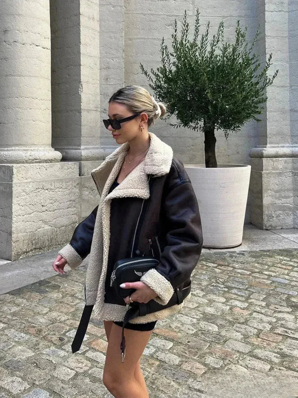 URBAN COZY AVIATOR JACKET