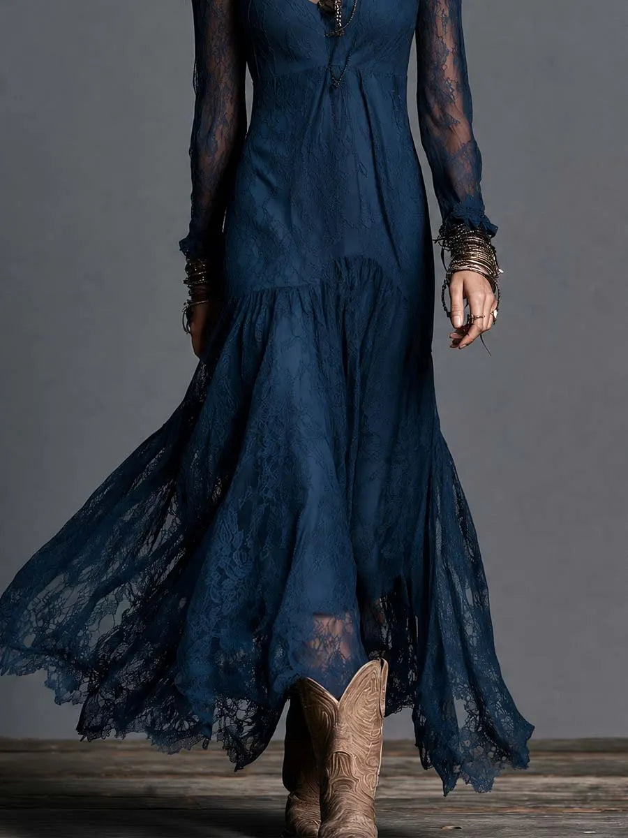 Maxi Dress That Flatters – Boho & lace