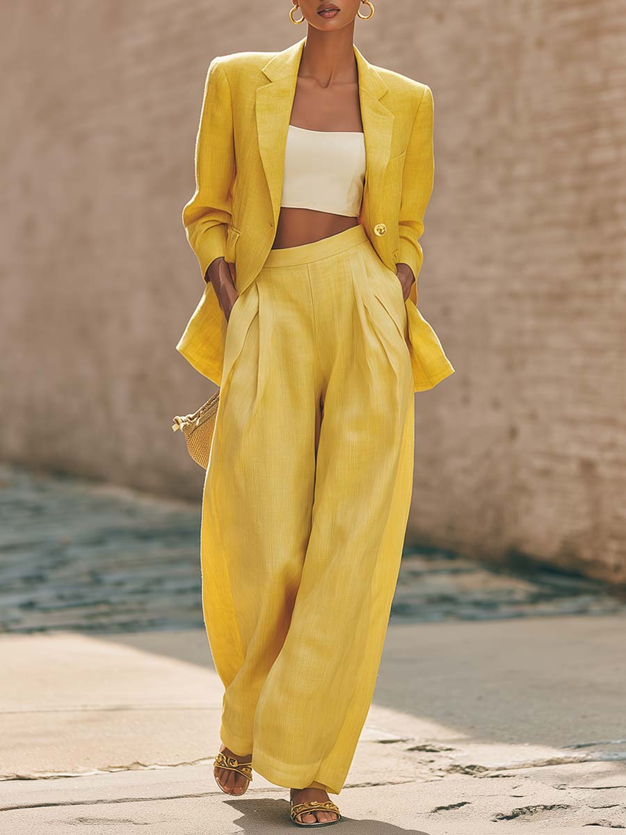 Jacket with linen – Designer Aesthetic