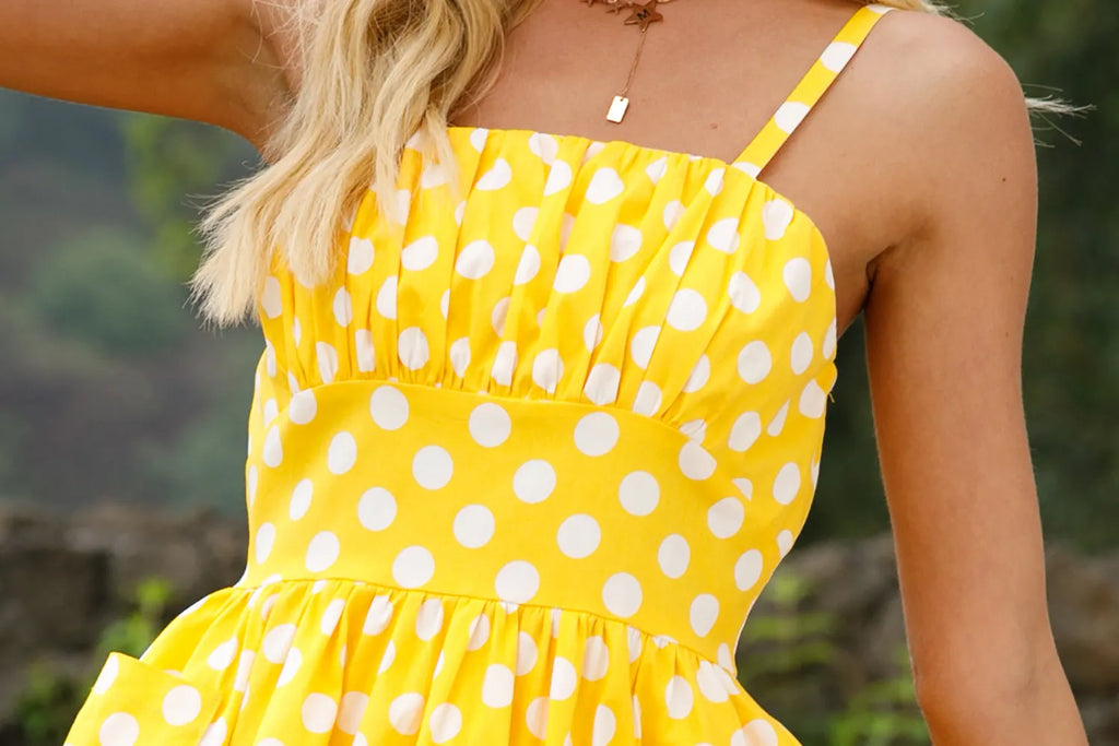KittenAlarm - Womens 1950s Retro Rockabilly Princess Cosplay Dress with pockets polka dot apron 50's 60's Party Costume 