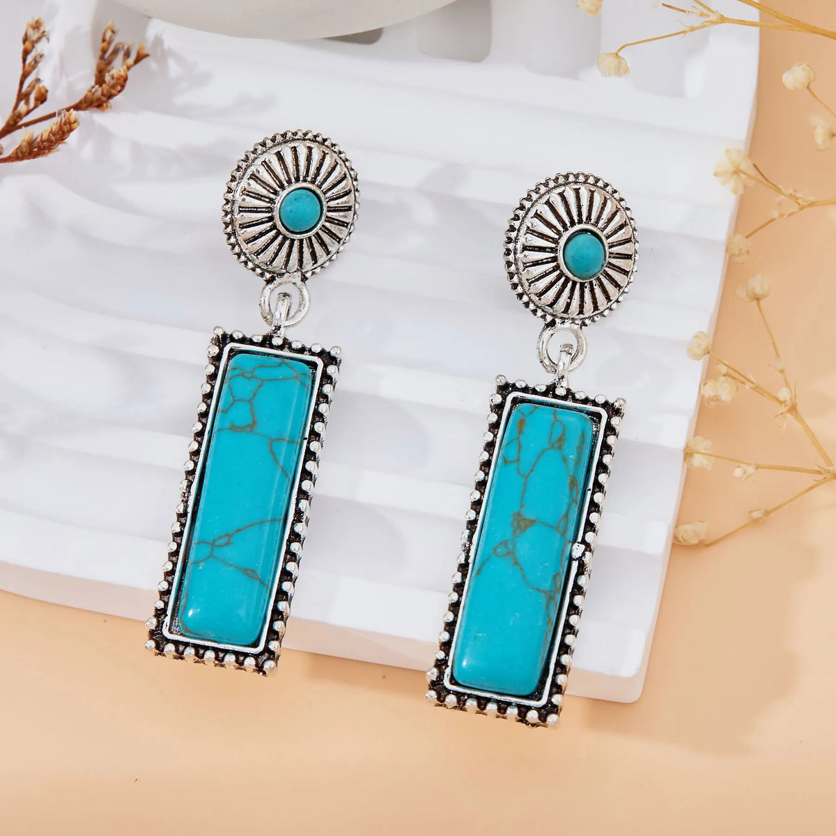 Women's Vintage Western Cowgirl Ethnic Bohemian Earrings