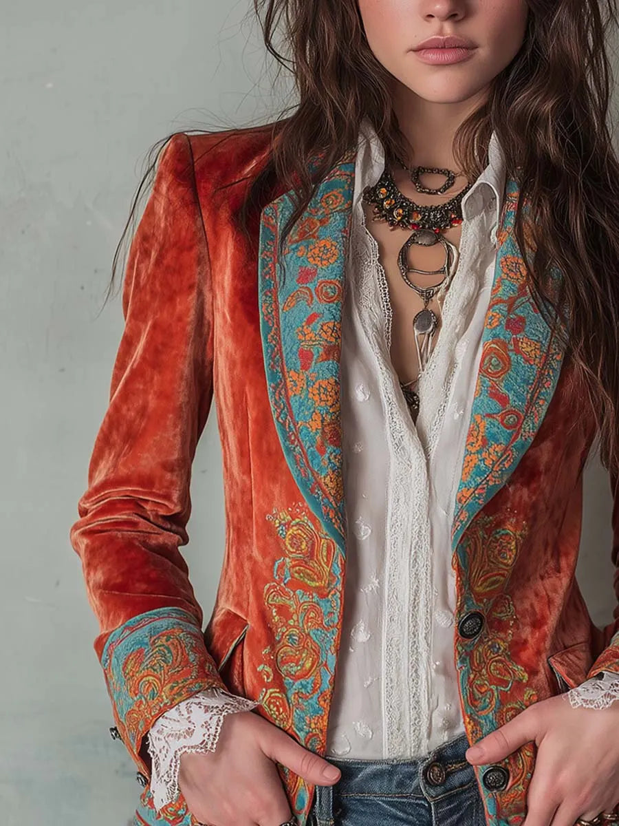 Blazer That Flatters – Retro & velvet