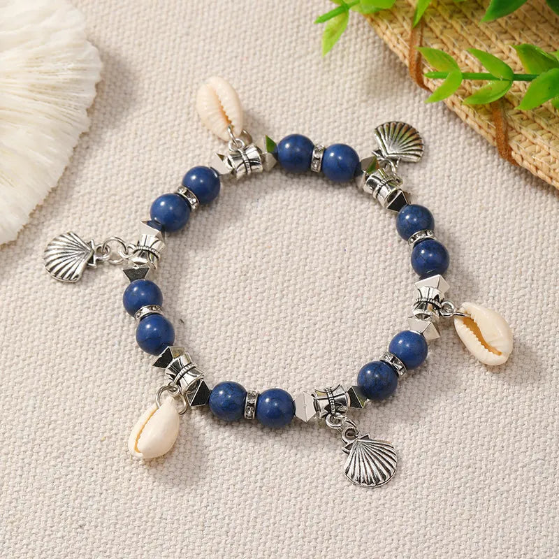 Bohemian Shell Bead Charm Bracelets For Summer Festivals And Beach Days