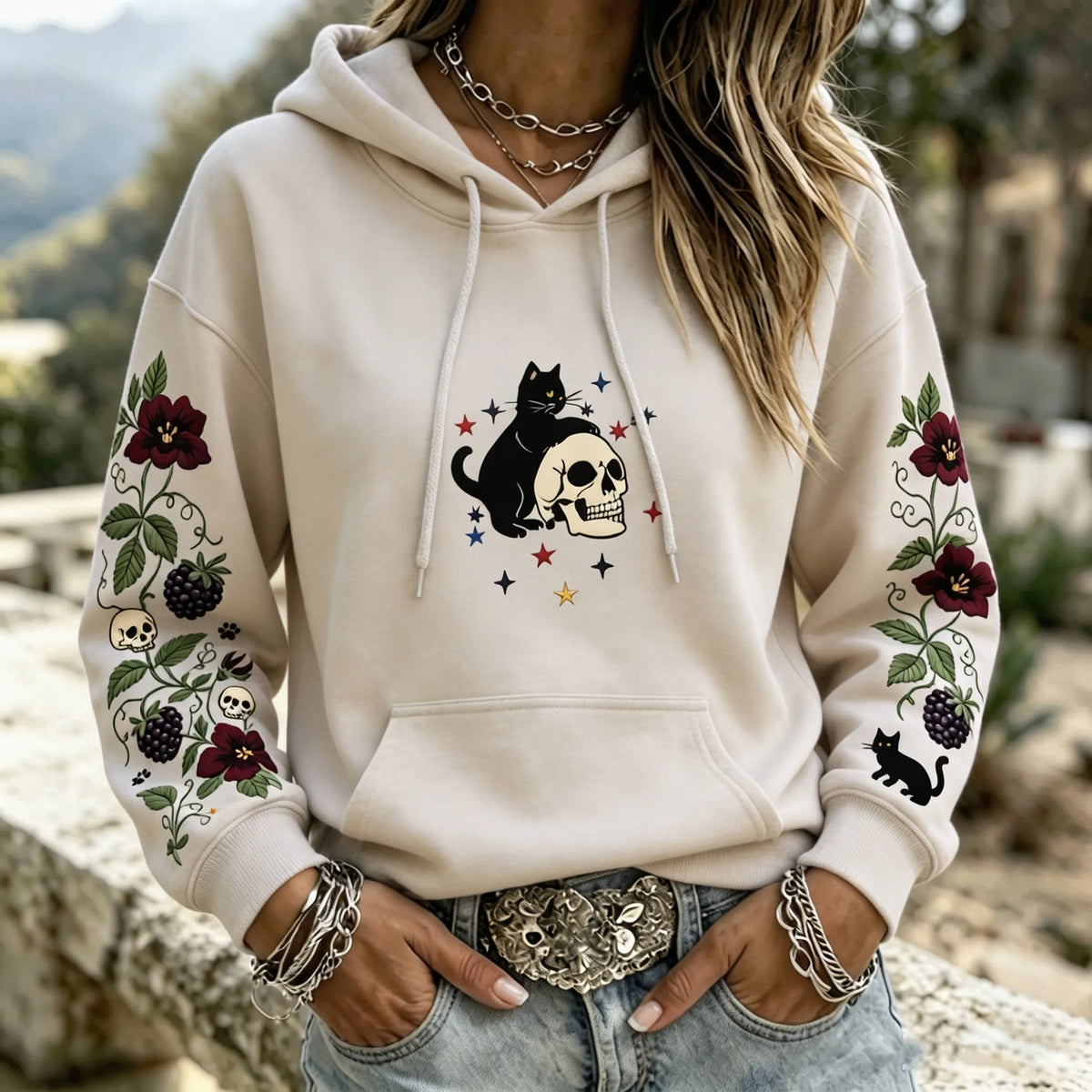Chic Hoodie – Boo-tiful Halloween