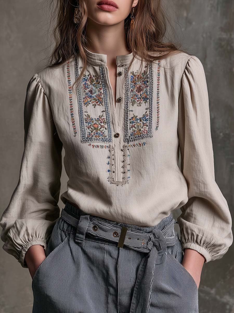 Blouse with linen – Best Value