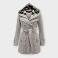 AVA – ELEGANT HOODED TRENCH COAT