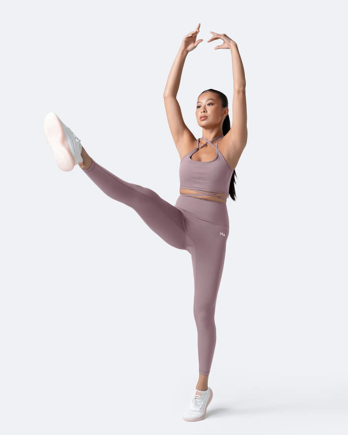 Flattering High-Waisted ⅞-Length Leggings